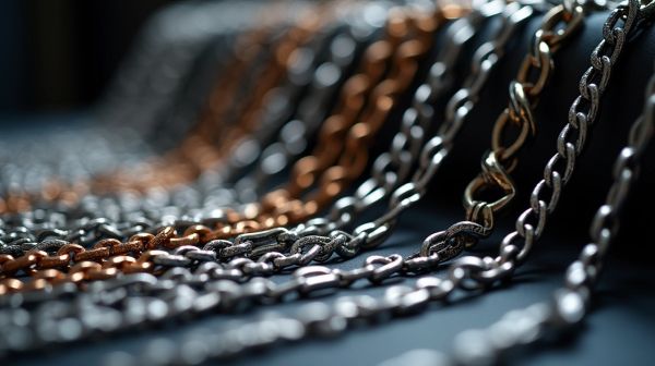 Chaînes pour homme : styles modernes et options personnalisables