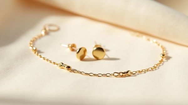 Des boucles d'oreilles bébé en or hypoallergénique et sécurisées
